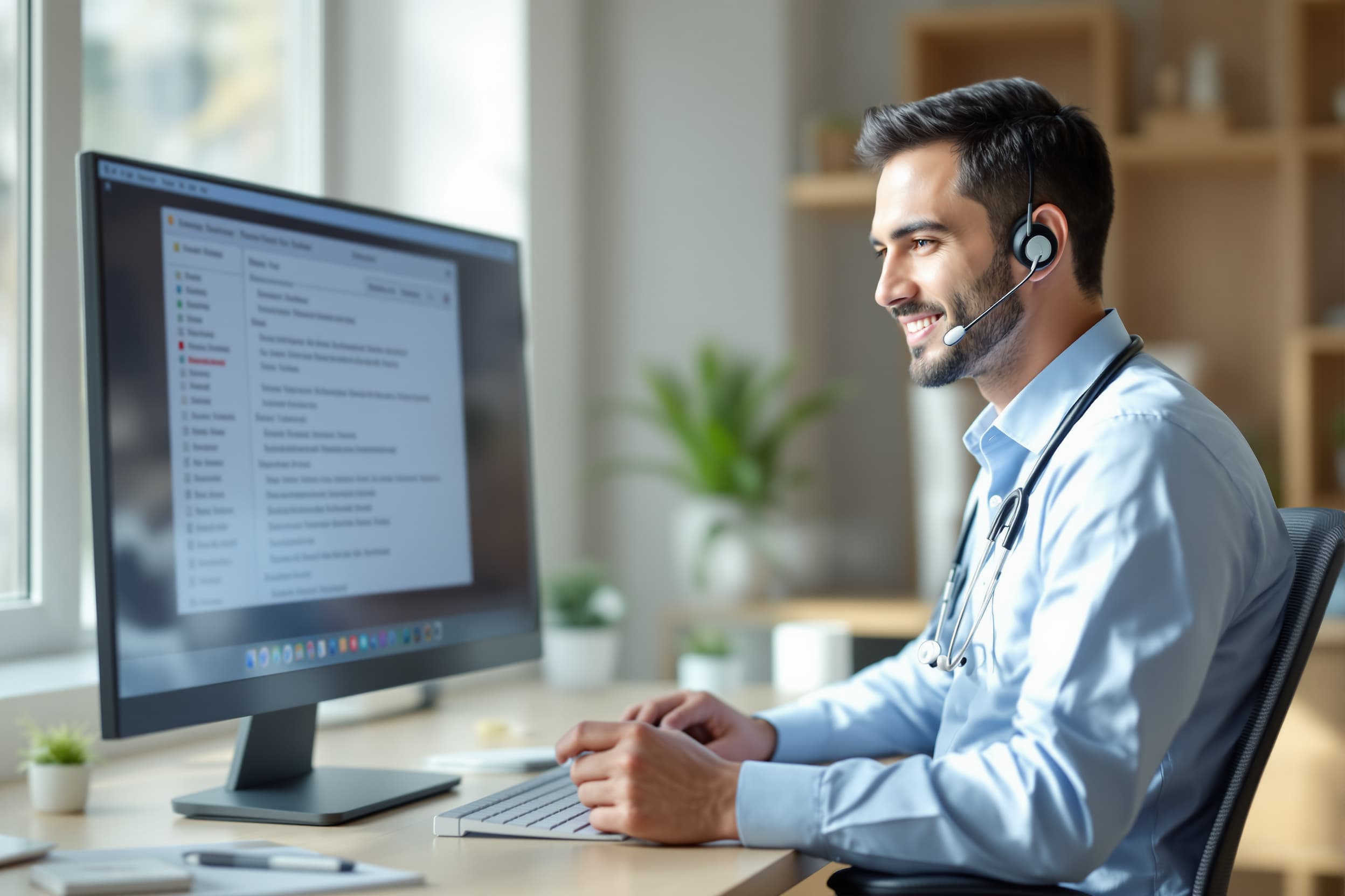 Softwares médicos de transcrição por voz em tempo real 2025