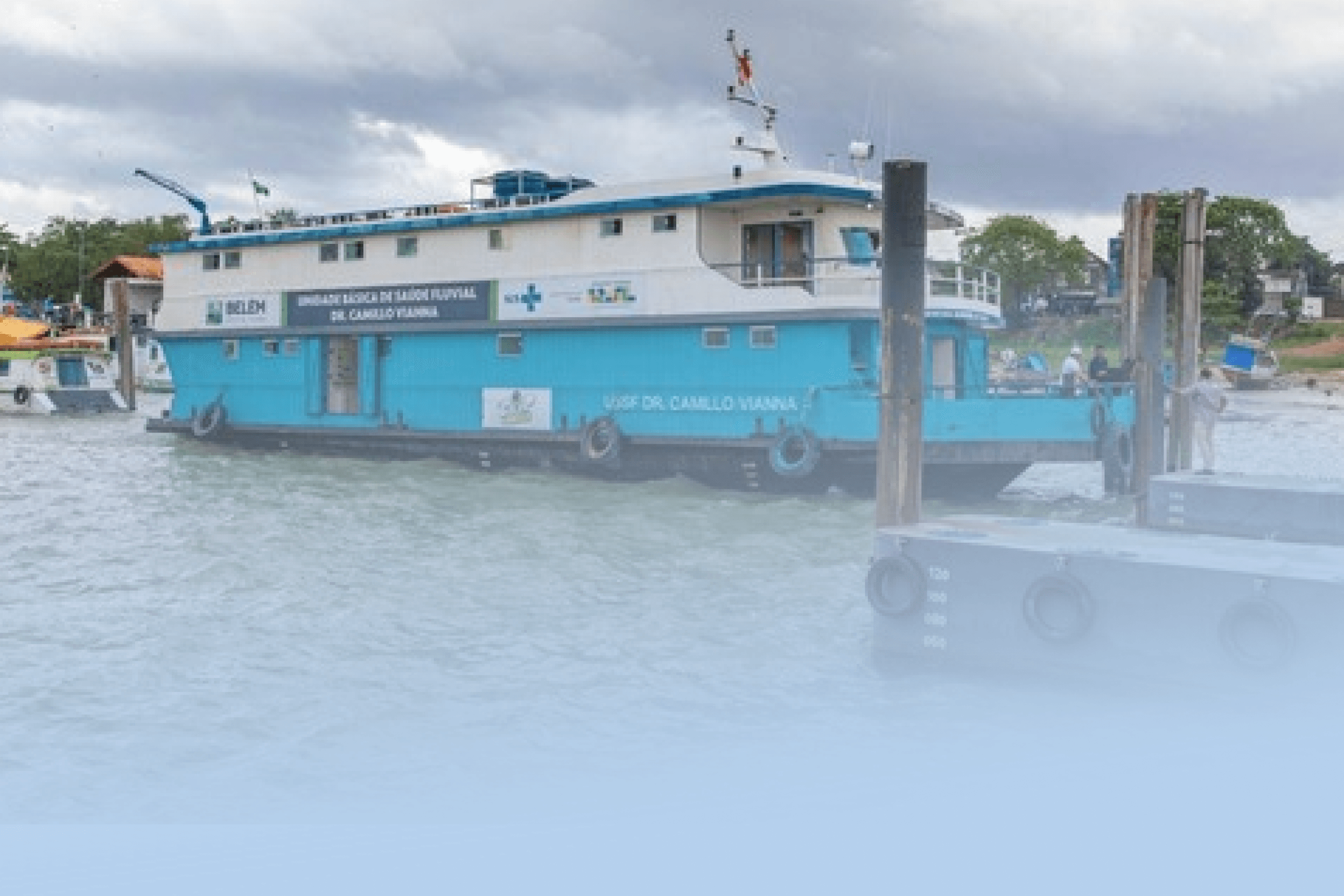 Barcos-hospitais ampliam cirurgias e acesso na Amazônia